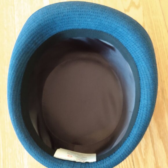 Vintage 80s Wool Air Force Hat: Women's Military Uniform, Size 21 1/2 - Picture 9 of 12